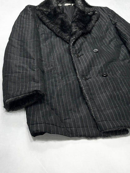 GAULTIER HOMME object Fur Collar Tailored Jacket Size L