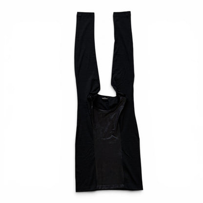 Japanese Brand tricot CDG Black Long Sleeve Shirt Size XS