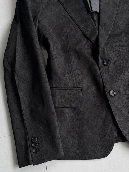 TORNADO MART Python Shadow Tailored Jacket Size M