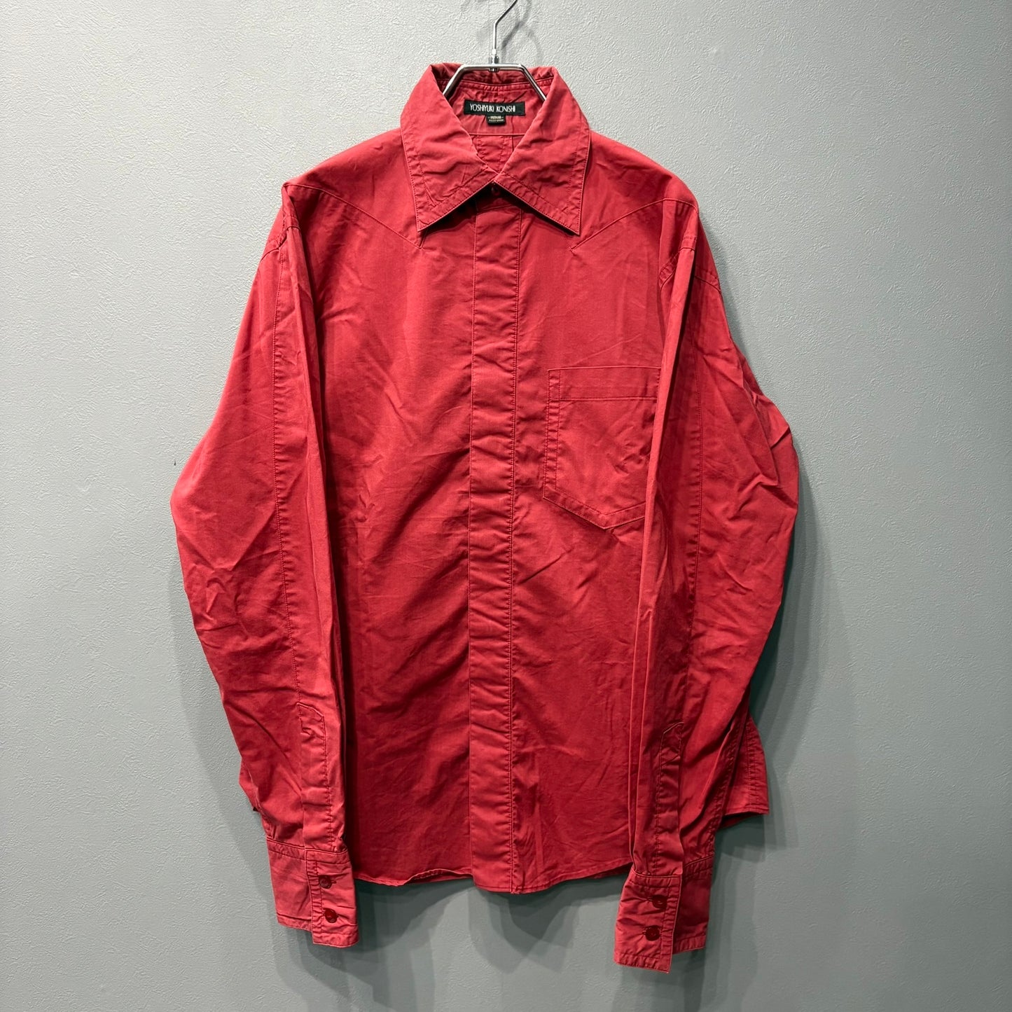YOSHIYUKI KONISHI 90s Fly Front Shirt