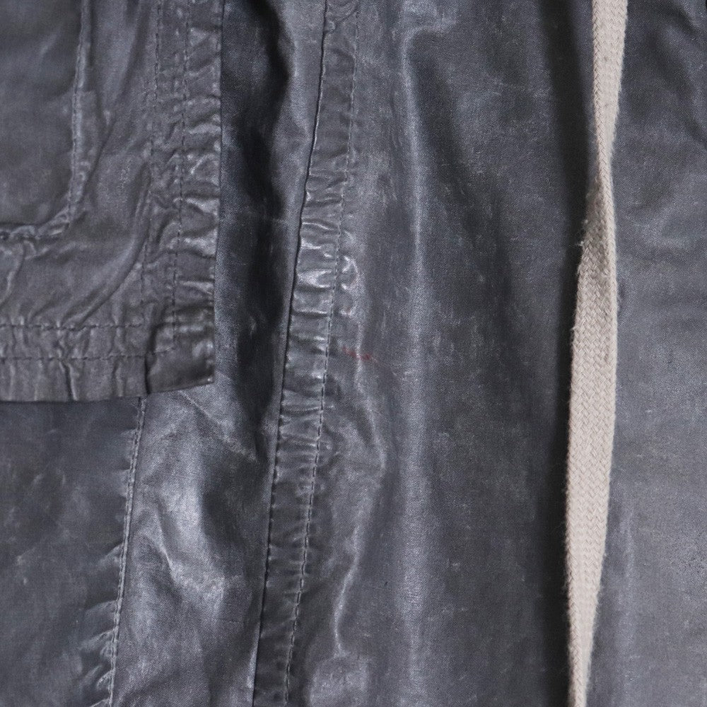 RICK OWENS DRKSHDW 15SS Coated Creatch Pants Gray Size XS