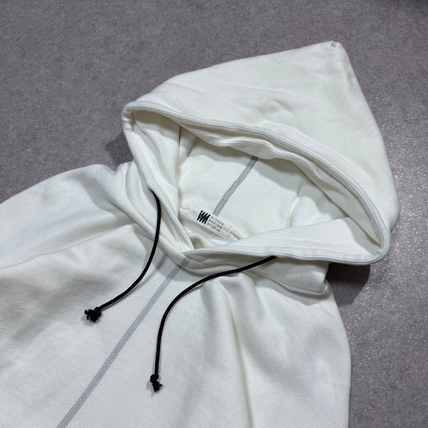 Issey Miyake 90s White Long Sleeve Shirt Size L