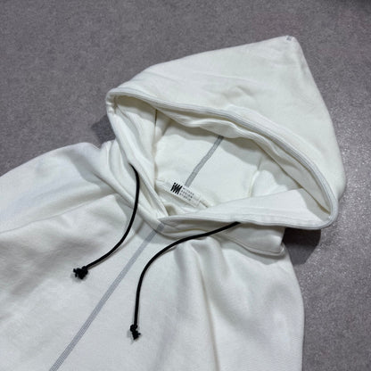 Issey Miyake 90s White Long Sleeve Shirt Size L