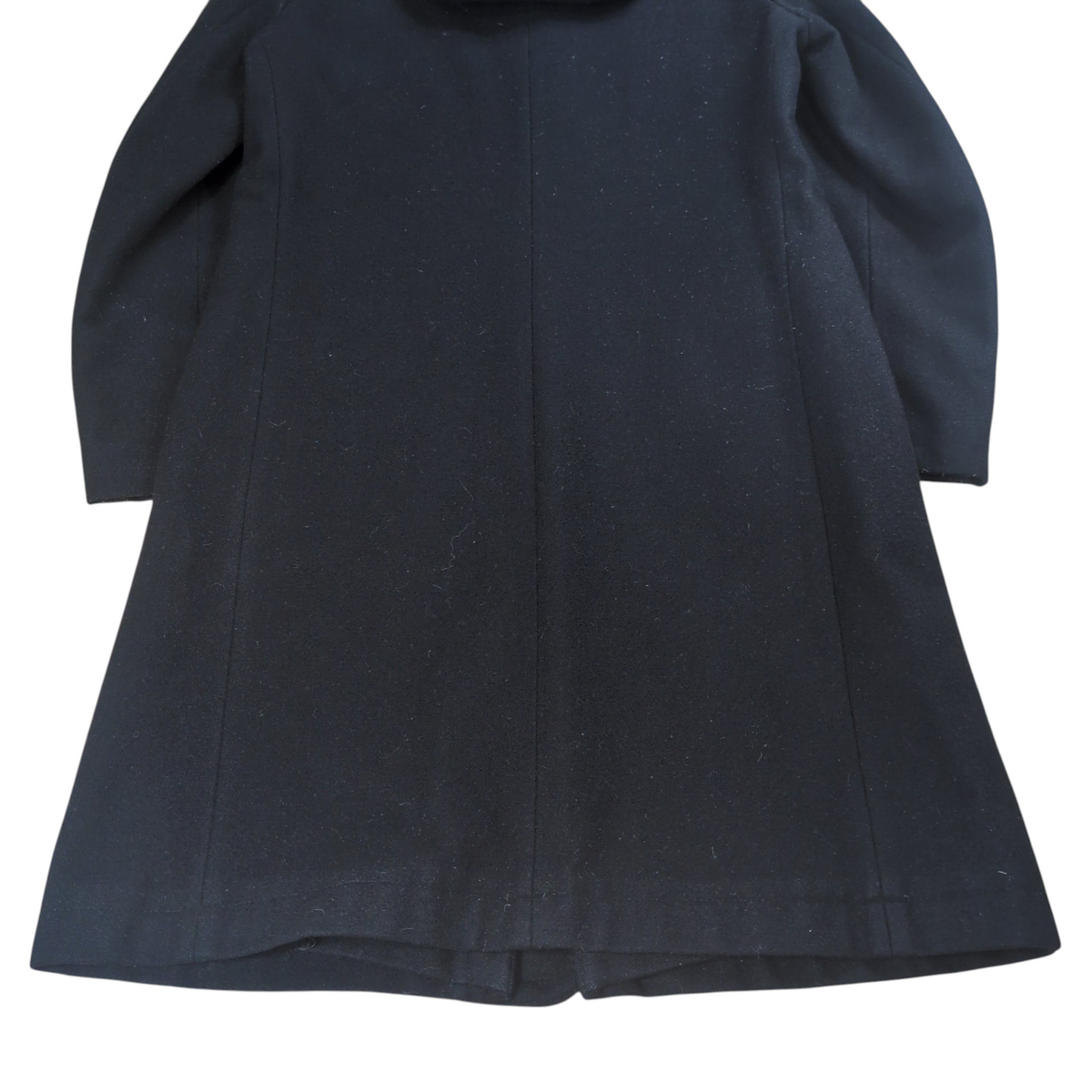 Limi Feu Double Zip Wool Hooded Long Coat Size S