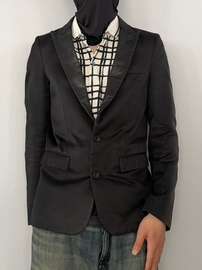 Lithium Homme Mix Material Jacket Black Size 1