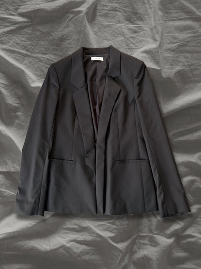 HELMUTLANG SS16 Fine Wool Asymmetry Blazer XS Size 34S