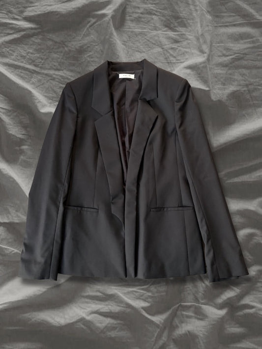 HELMUTLANG SS16 Fine Wool Asymmetry Blazer XS Size 34S