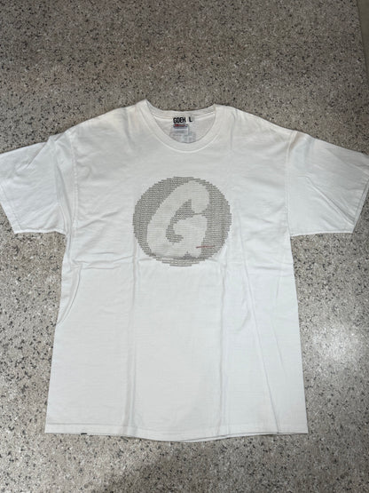 GOODENOUGH Micro G Logo T-Shirt White Size L