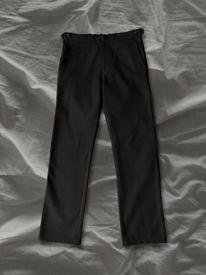 COMME des GAR AW98 Inside-Out Wool Pants Black Size S