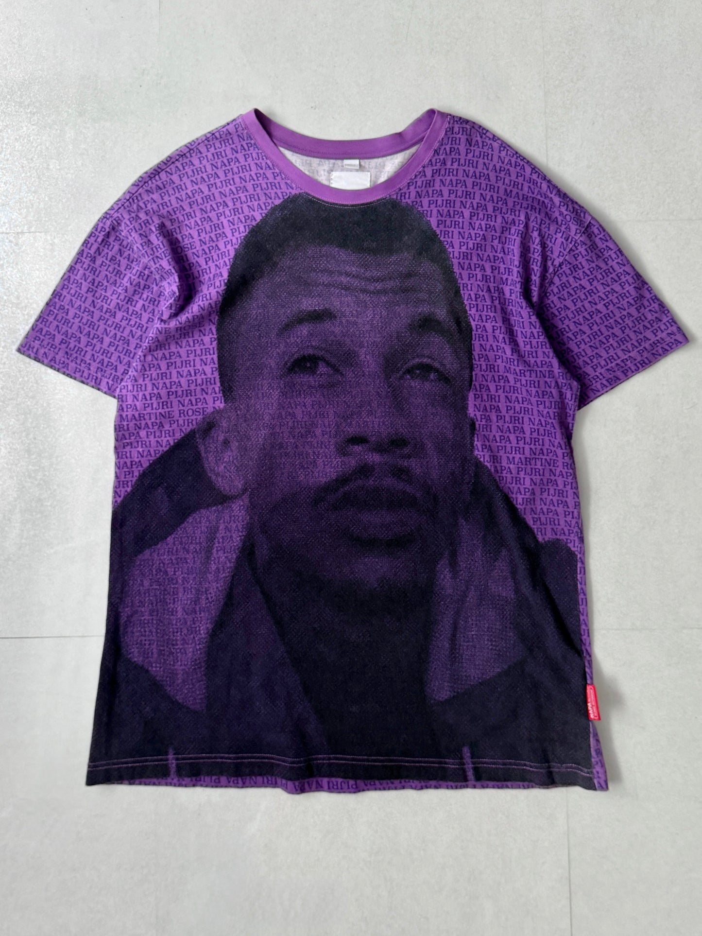 Martine Rose x Napapijri Purple Cotton T-Shirt Size M