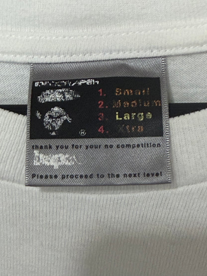 BAPE 00s BUBBLE LOGO T-Shirt White Size L