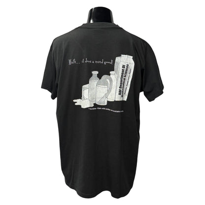UAF Dept Of Math Sciences 90s-00s Got Math? T-Shirt Size XL