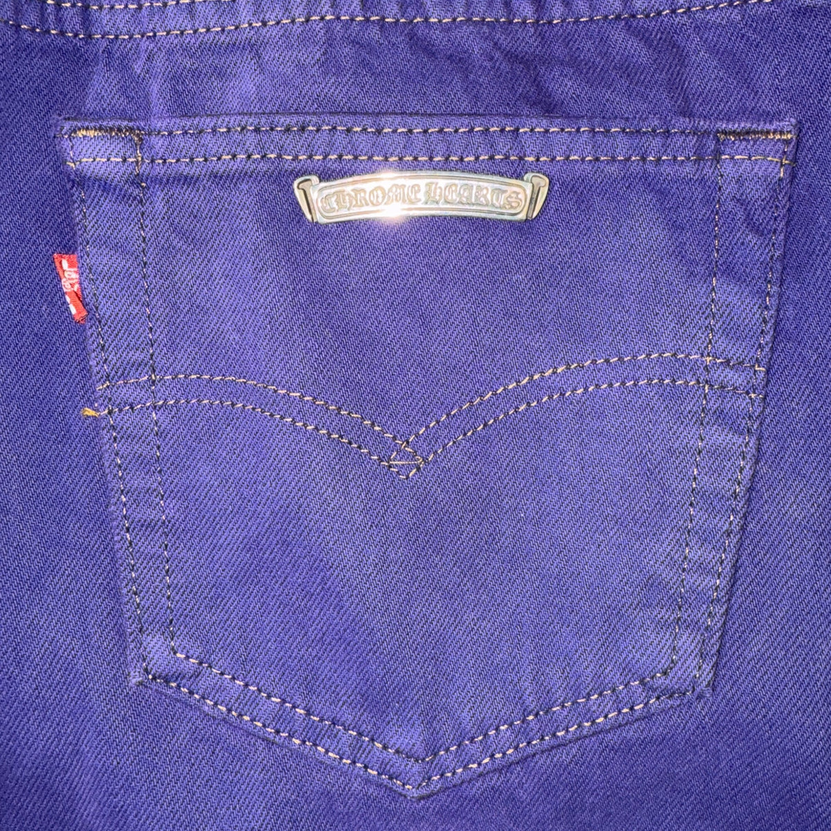 Chrome Hearts CHROME HEARTSxLEVI'S Denim Pants Size 32