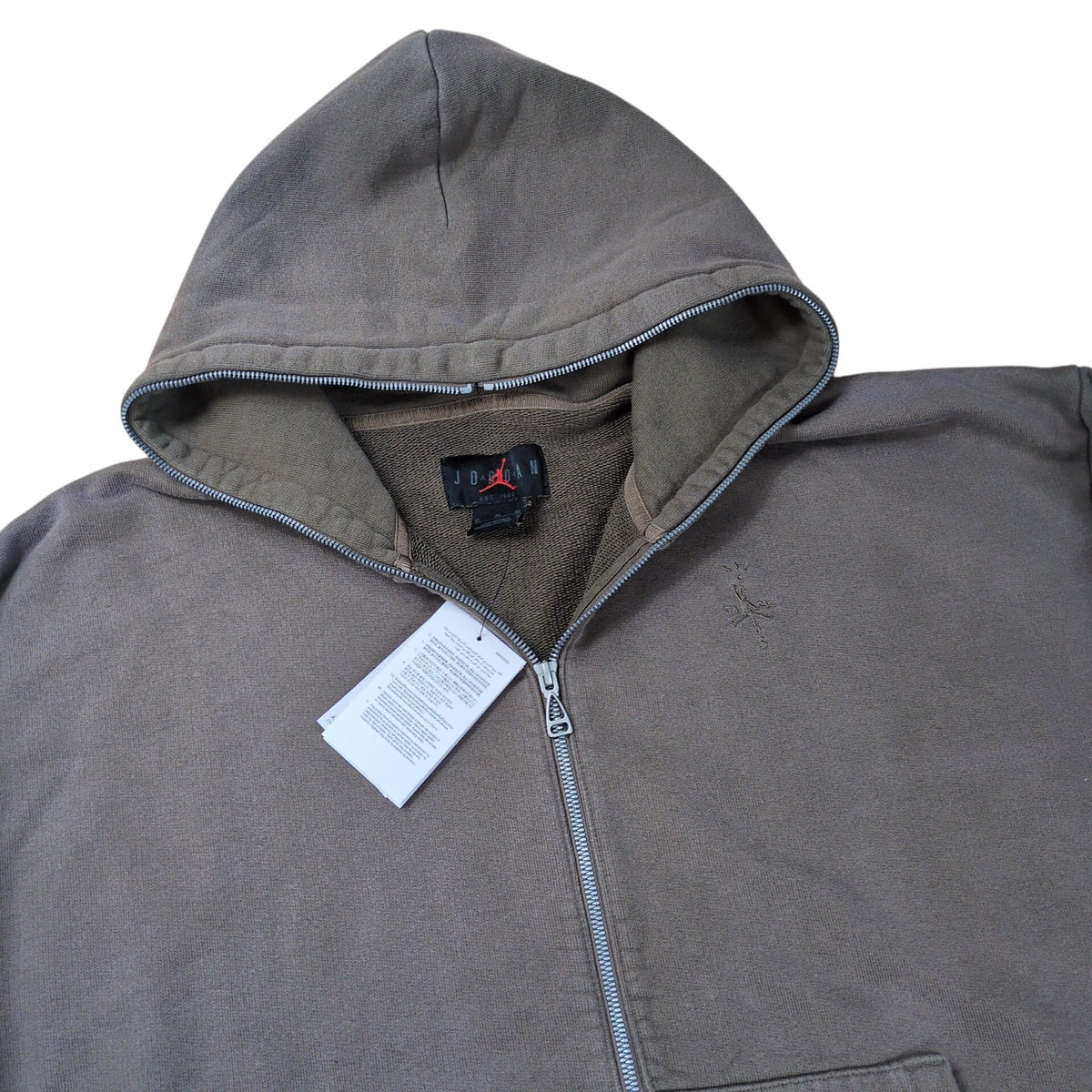 NIKE AIR JORDAN×CUCTUS JACK 24AW Zip Hoodie Size XL