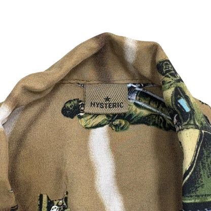 Japanese Brand 90's Hysteric Glamour Hawaian Shirt Size FREE