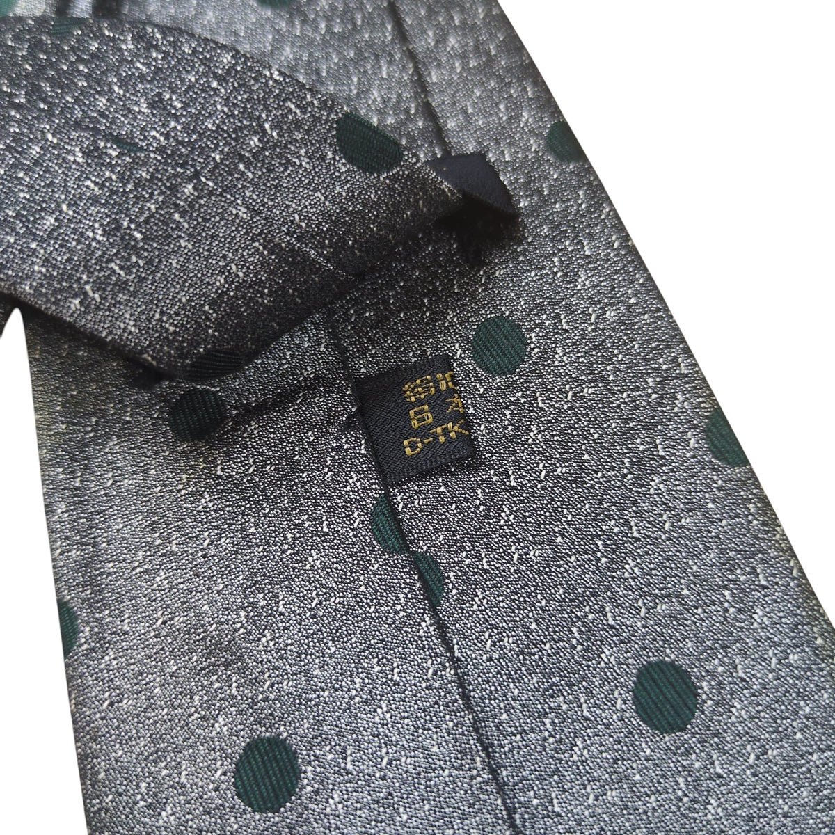 COMME des GARCONS HOMME Keichi Tanaka Polka Dot Tie Gray