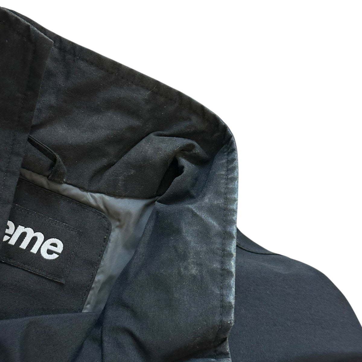 SUPREME 19SS GORE-TEX Nylon Court Jacket Black Size S