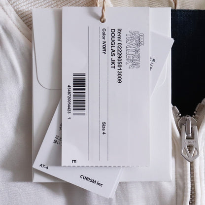 Visvim ICT Douglas Satin Jacket Ivory Size 4