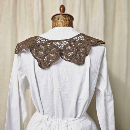Euro vintage Floral Batten Antique Brown