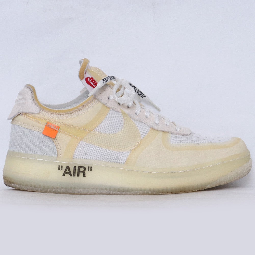 Off-White Nike The 10 Air Force 1 White Sneakers Size 27cm