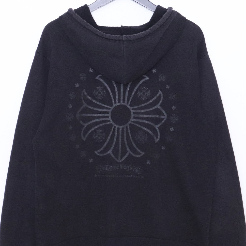 Chrome Hearts Old CH Plus Dagger Zip Hoodie Black Size L