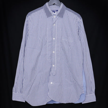 JUNYA WATANABE MAN Cotton Gingham Button-Up Shirt Size L