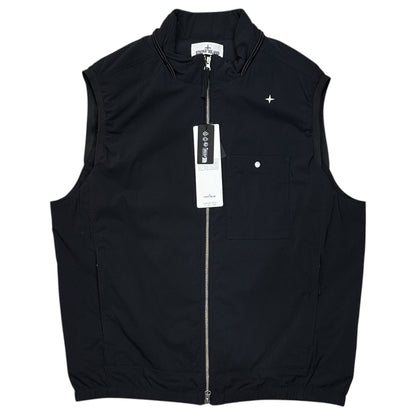 STONE ISLAND 24AW Stellina Wool Vest Dark Navy Size L