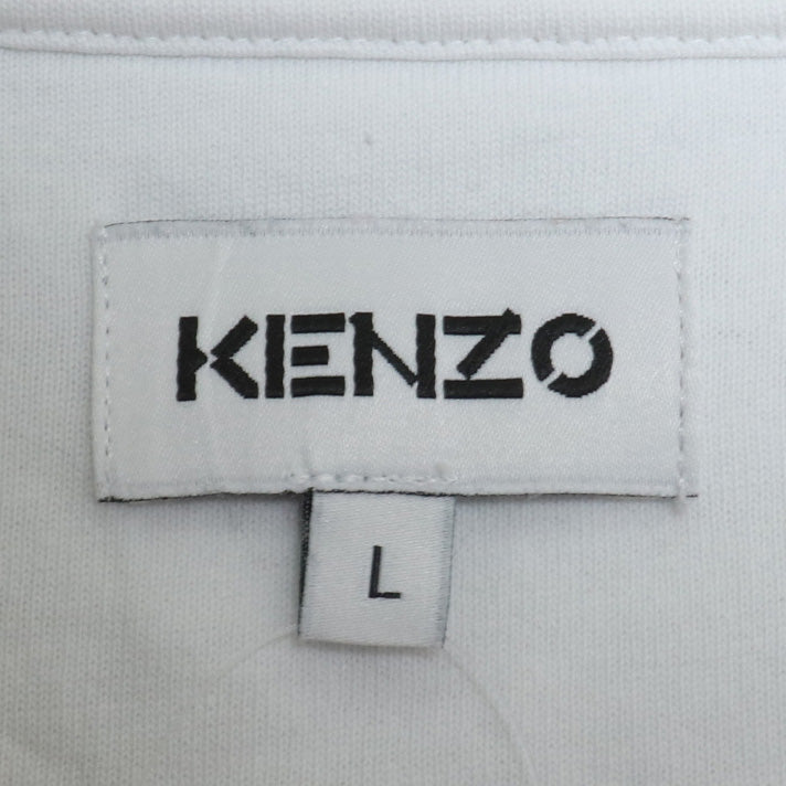 KENZO Logo T-Shirt White Size L