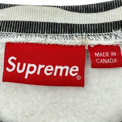 AW Box Logo Crewneck x SUPREME 22AW Zebra Box Logo Crewneck Sweatshirt Size M