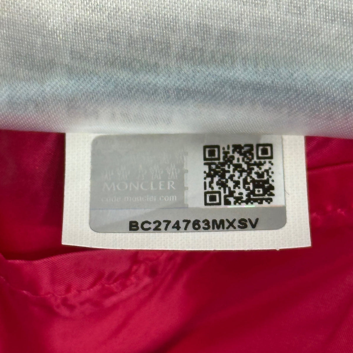 MONCLER AMITA Layered Ruffled Hem Light Jacket Pink Size 3