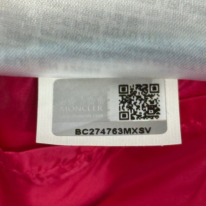 MONCLER AMITA Layered Ruffled Hem Light Jacket Pink Size 3