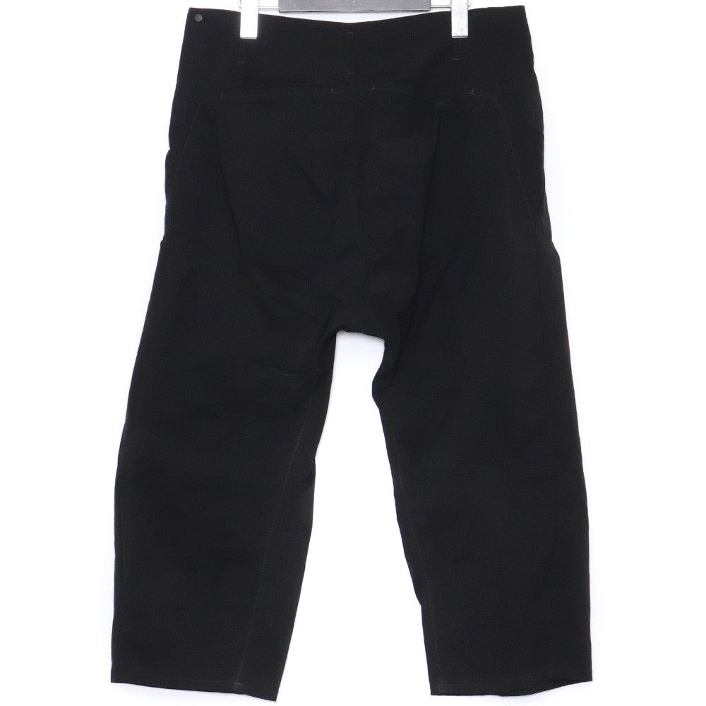 INCARNATION 23SS Nylon Stretch 2-Tuck Pants Black Size S