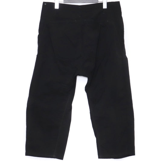 INCARNATION 23SS Nylon Stretch 2-Tuck Pants Black Size S