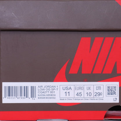 NIKE × TRAVIS SCOTT Air Jordan 1 Mocha Sneakers Size 29cm