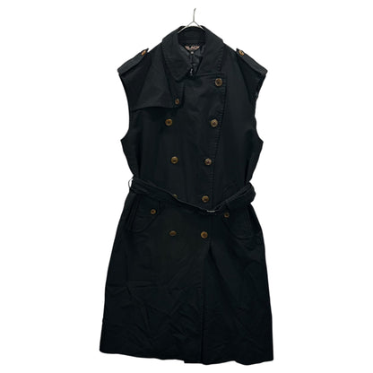 BLACK COMME des GARCONS 21AW Polyester Coat Black Size XS