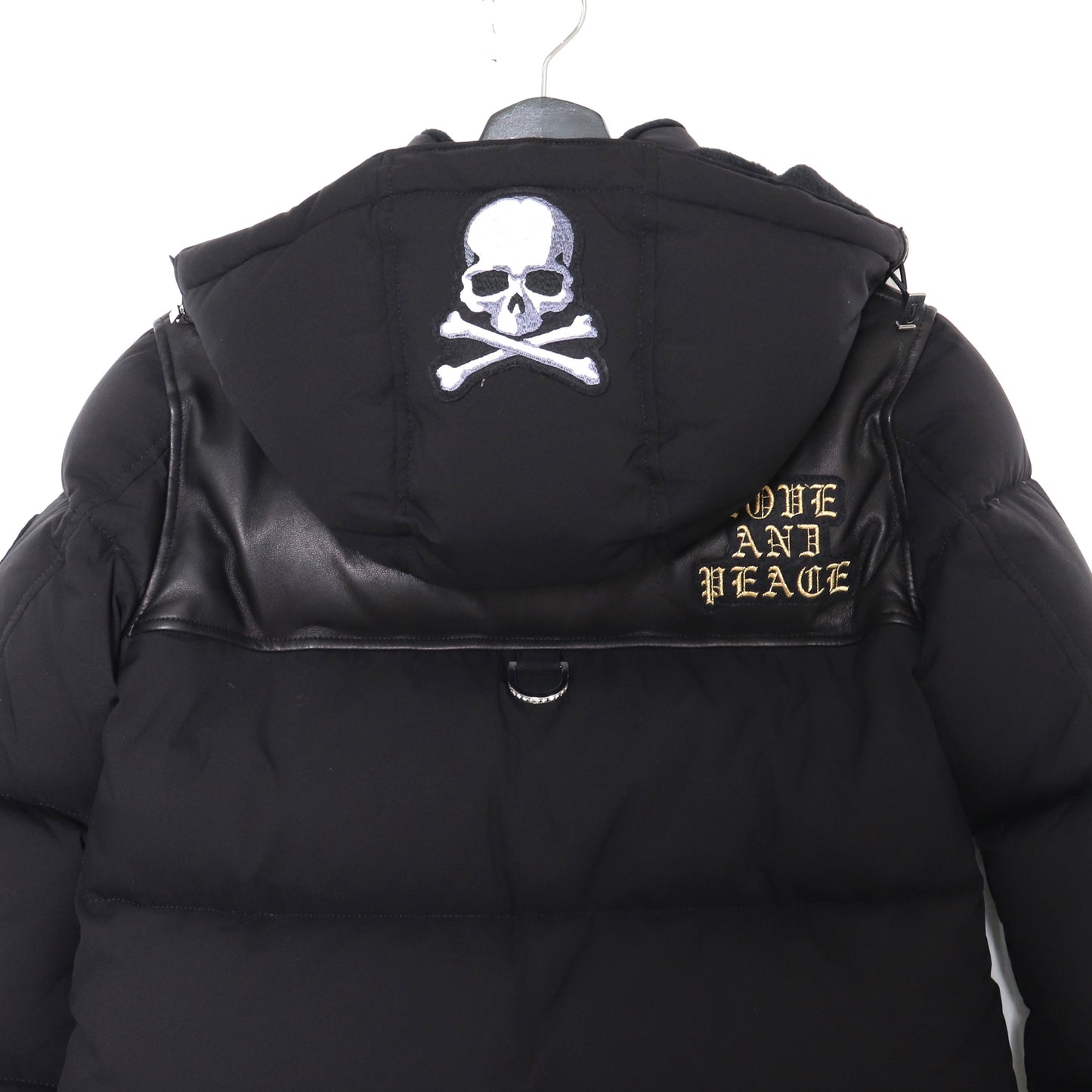MASTERMIND JAPAN WIND STOPPER NYLON DOWN JACKET Black Size 0