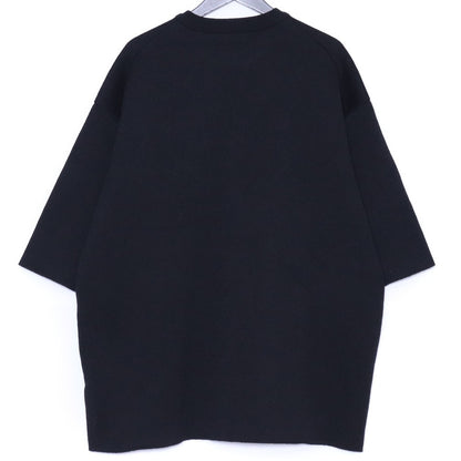 ALMOSTBLACK 24SS Fuji Jacquard Knit Black Size 2