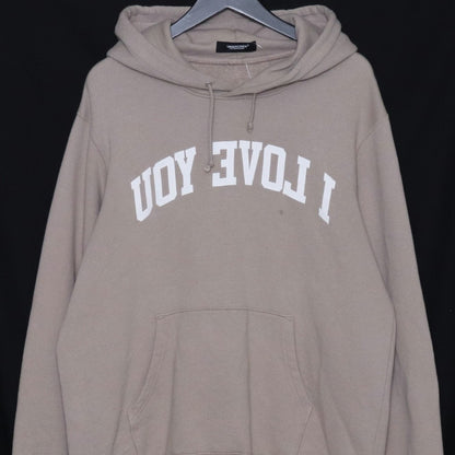 Undercover 23AW I LOVE YOU Hoodie Beige Size 2