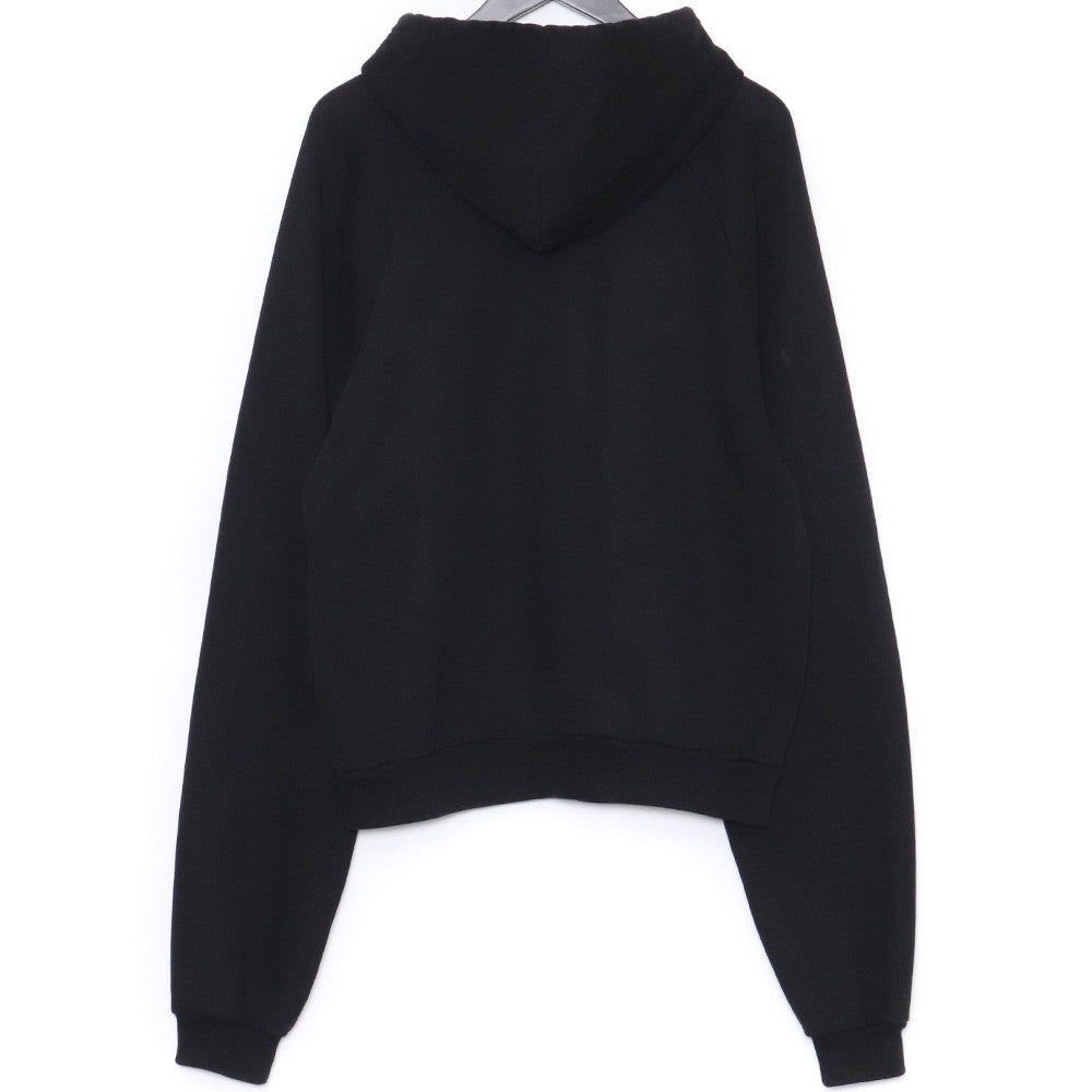 Balenciaga BB Logo Black Pullover Hoodie Size M
