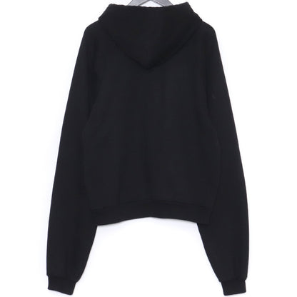 Balenciaga BB Logo Black Pullover Hoodie Size M