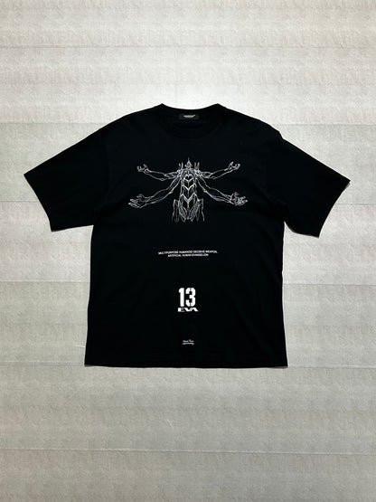Vintage Undercover Tops - Undercover x Evangelion 13 Tee Black Size 4 - Authentic Archive