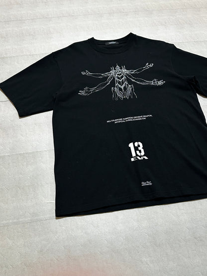 Vintage Undercover Tops - Undercover x Evangelion 13 Tee Black Size 4 - Authentic Archive