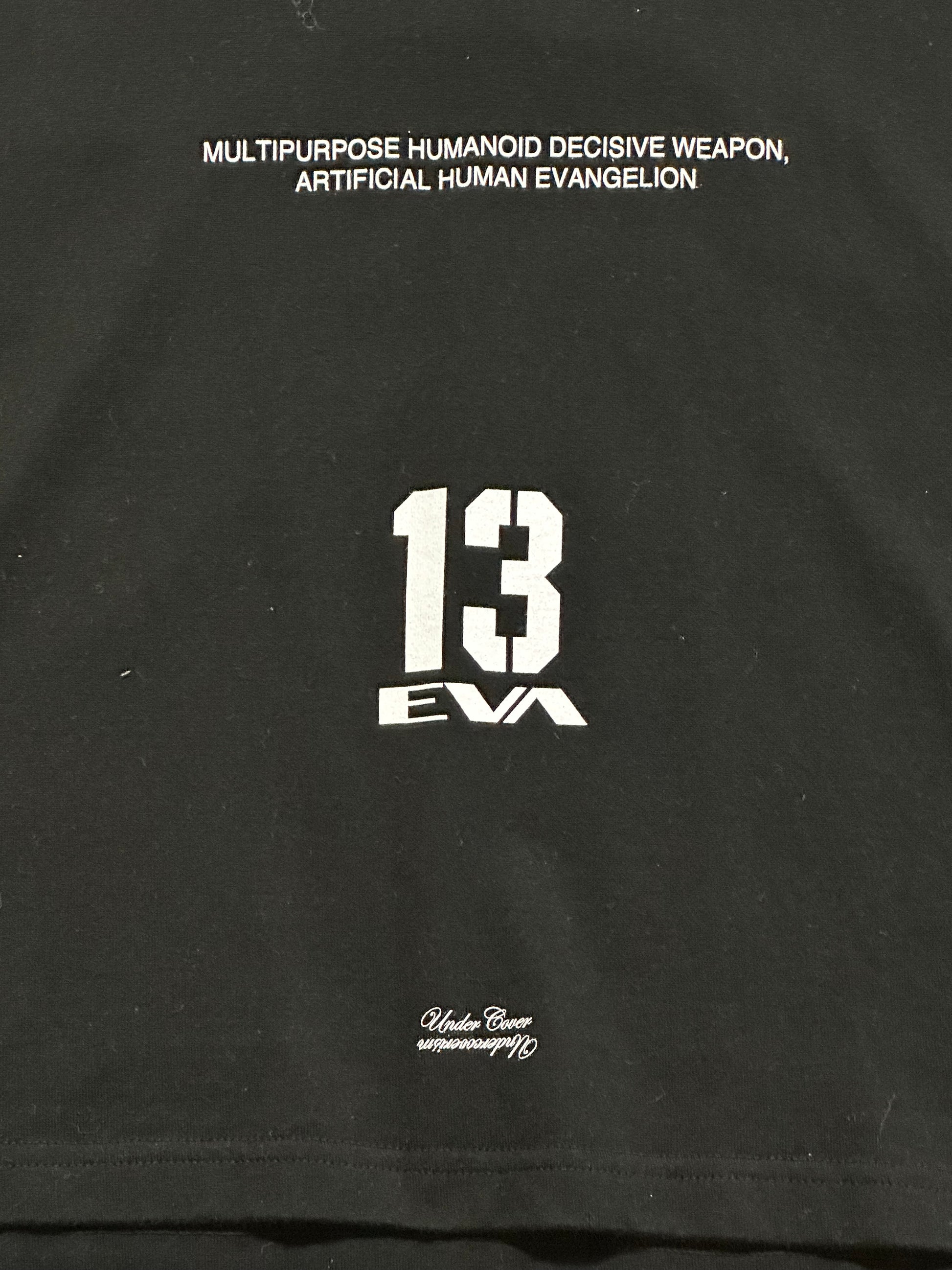 Undercover - Undercover x Evangelion 13 Tee Black Size 4