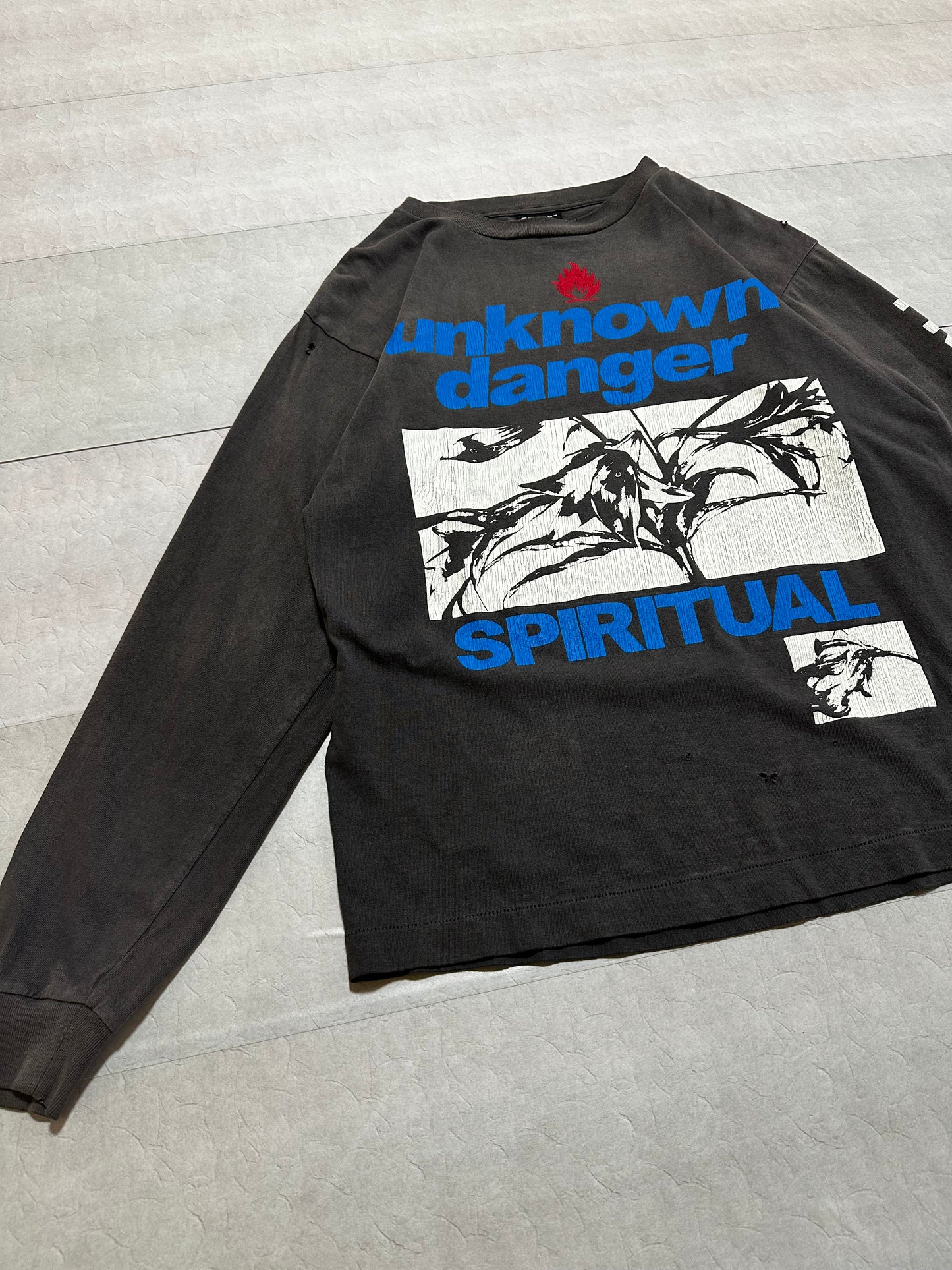 Saint Michael - Saint Michael violent beauty Long Sleeve Tee Size M