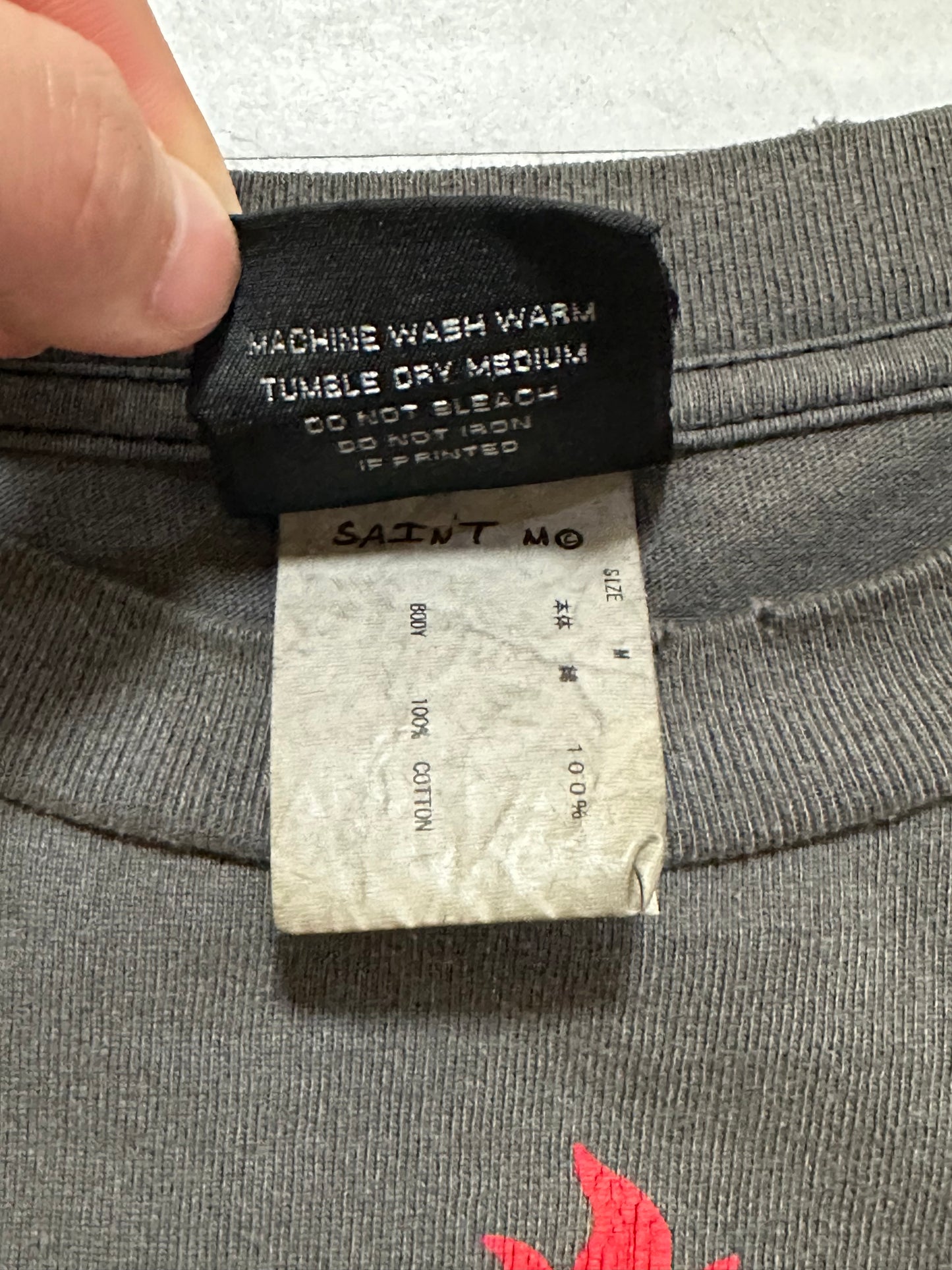 Saint Michael - Saint Michael violent beauty Long Sleeve Tee Size M