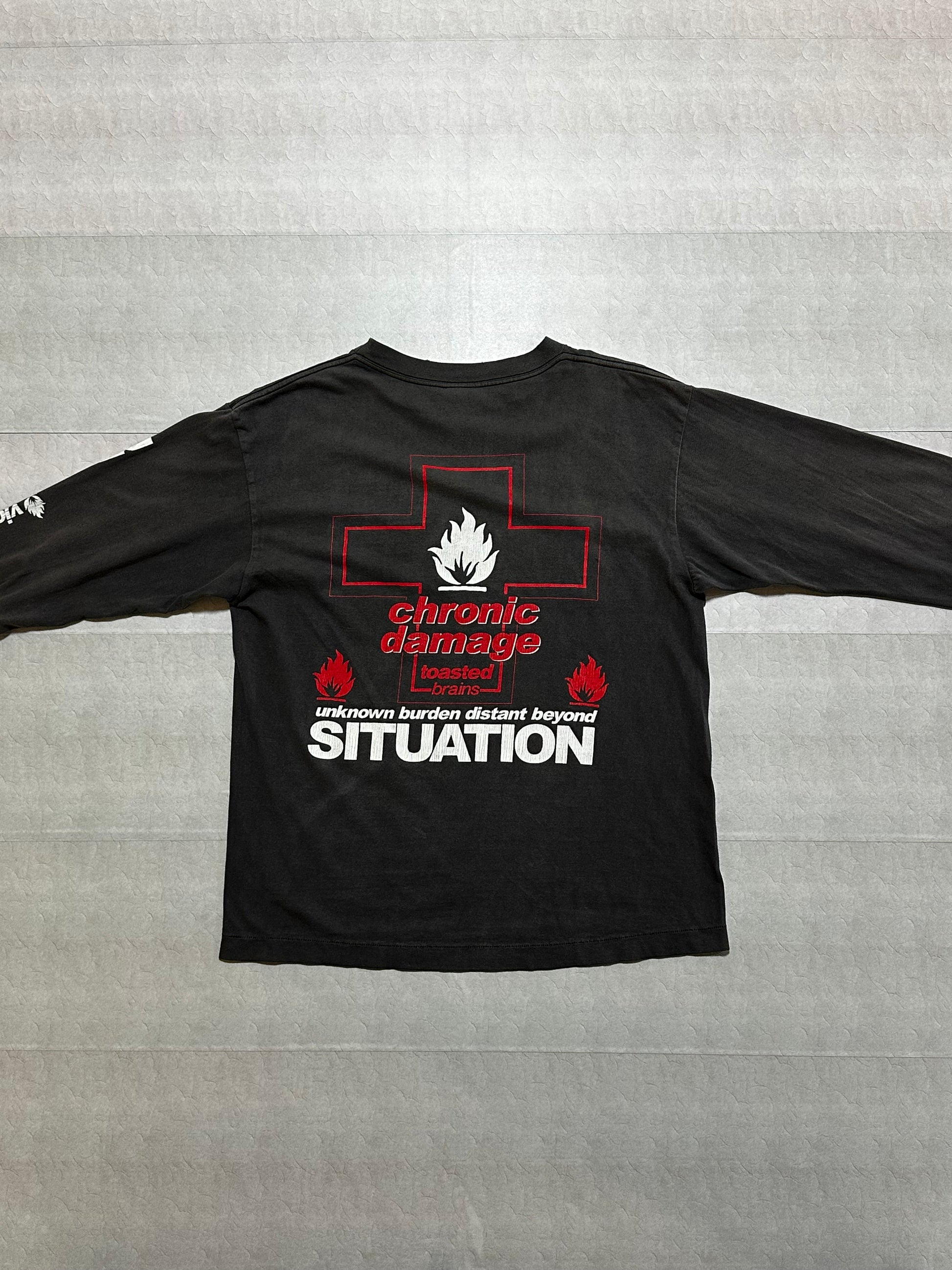 Saint Michael - Saint Michael violent beauty Long Sleeve Tee Size M