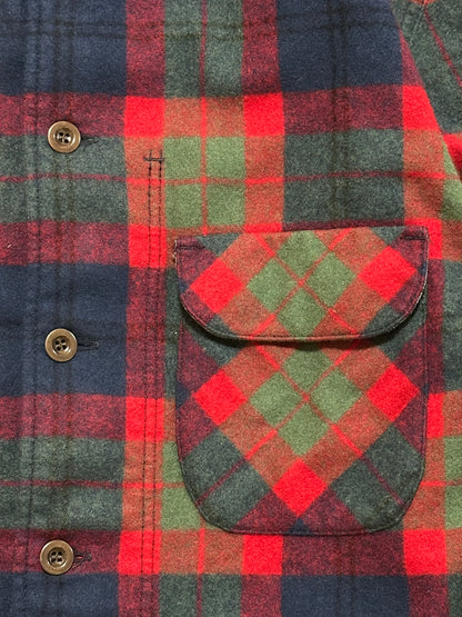 Vintage Comme des Garcons Tops - Comme des Garcons x Junya Watanabe Flannel Shirts Size S - Authentic Archive