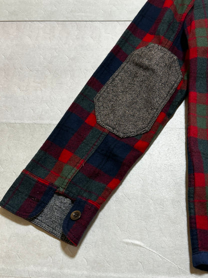 Vintage Comme des Garcons Tops - Comme des Garcons x Junya Watanabe Flannel Shirts Size S - Authentic Archive