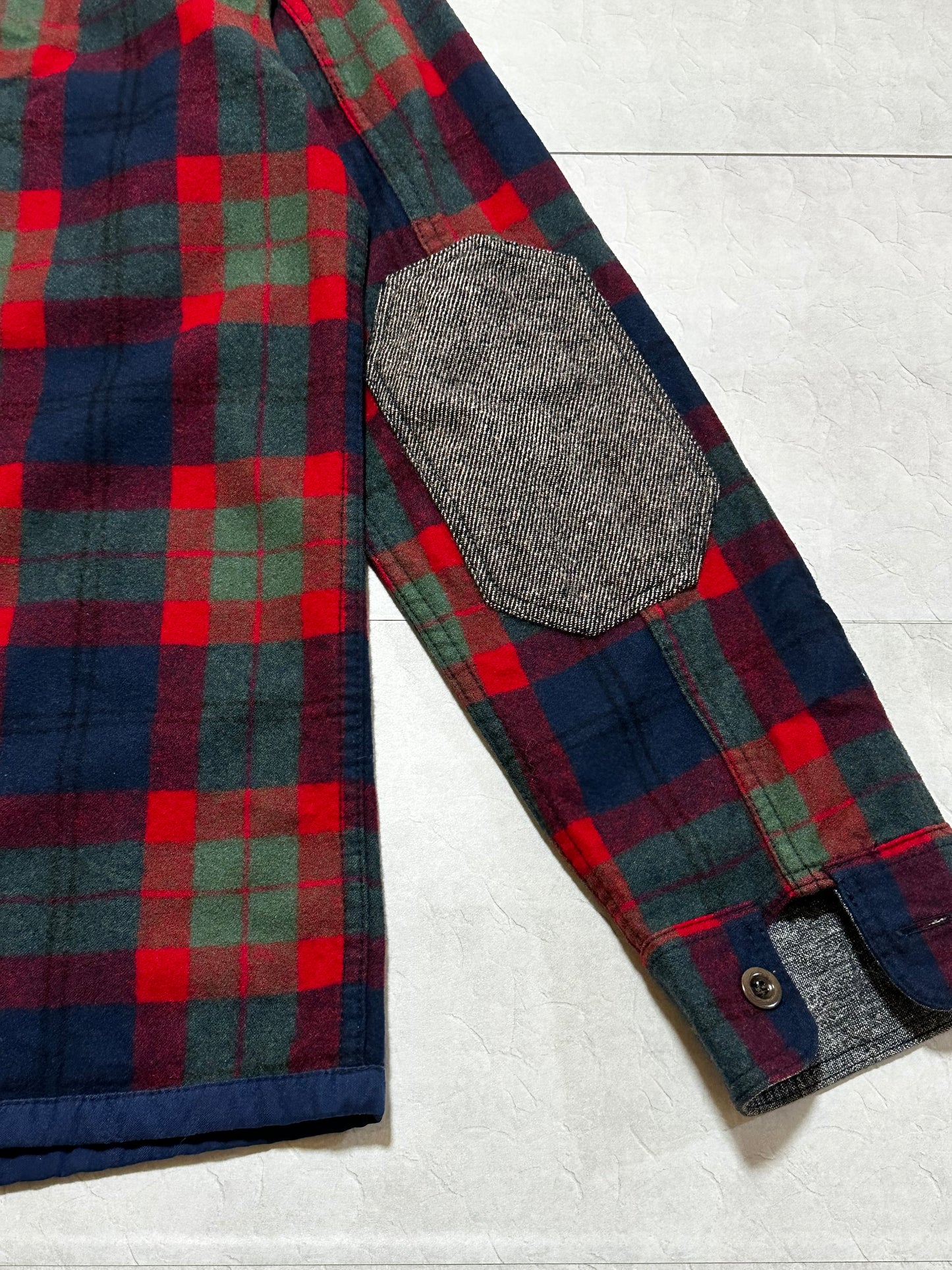 Comme des Garcons - Comme des Garcons x Junya Watanabe Flannel Shirts Size S