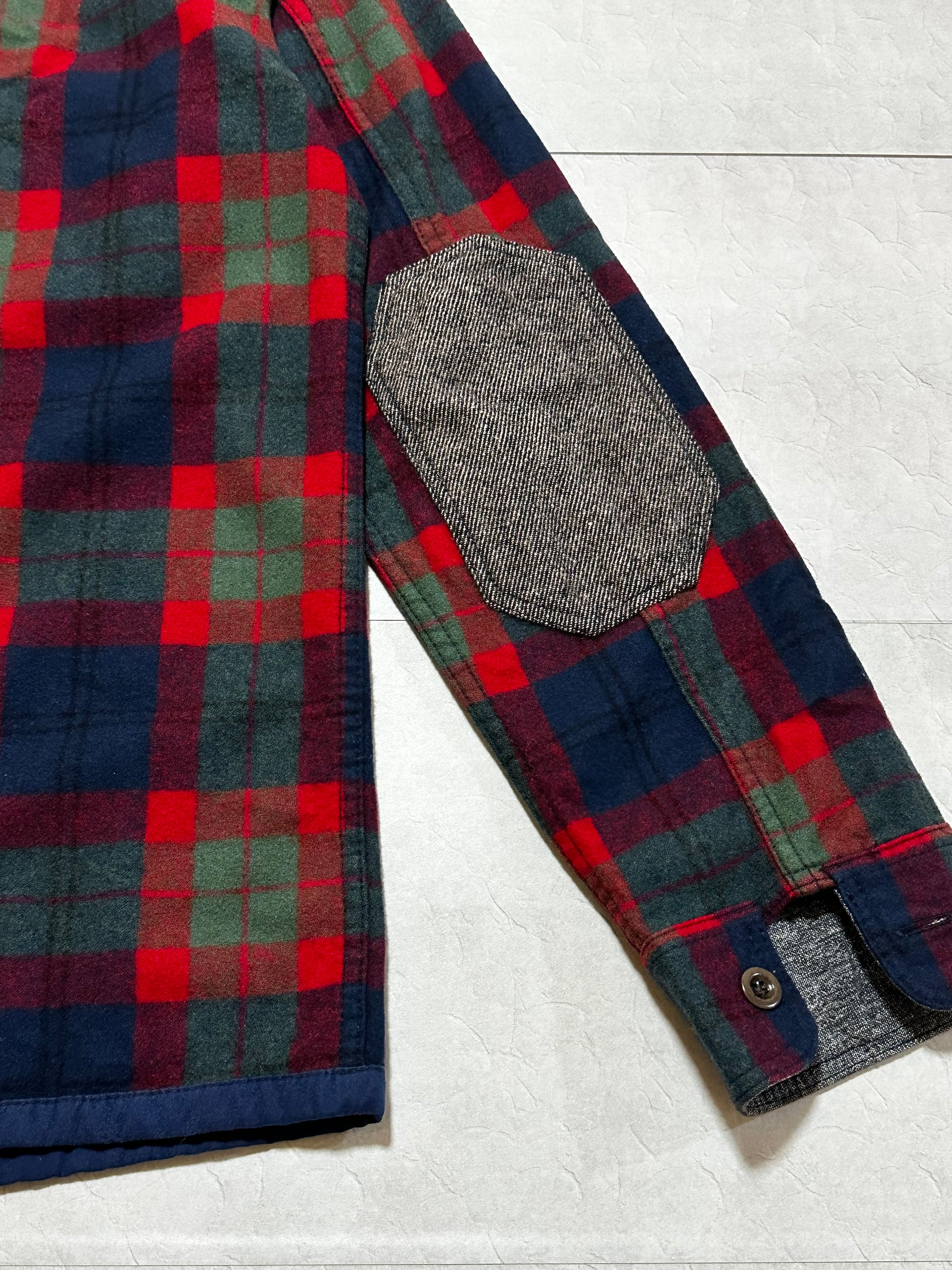 Comme des Garcons - Comme des Garcons x Junya Watanabe Flannel Shirts Size S